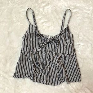 Hollister Striped Tank Top (Extra Small)
